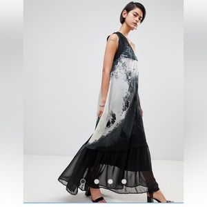 Religion Amore Maxi One Shoulder Dress. US size 8 (UK size 10). New with Tags.